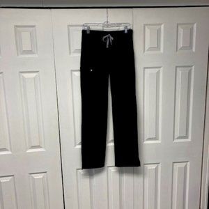 Figs - Black Kade Cargo Pants - XS/Tall